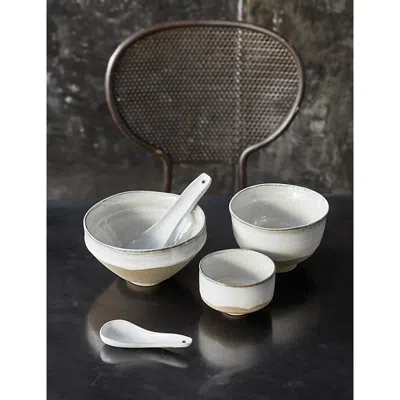 Serax Merci Stoneware Bowl White In Neutral