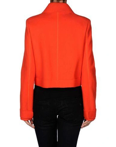 Shop Blumarine Blazer In Orange