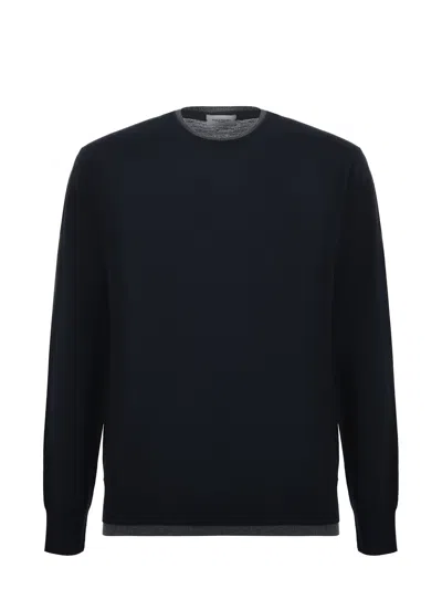 Paolo Pecora Virgin Wool Sweater In Black