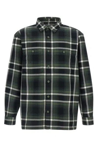 Carhartt Button-down Shirt With Long Sleeves And Pockets In Black