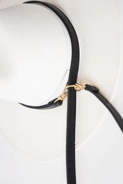 Janessa Leone Hat Carrier | Final Sale In White