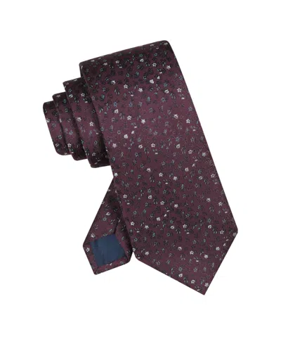 Tommy Hilfiger Men's Harmony Floral Tie In Purple