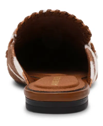 Anne Klein Women's Alora Square Toe Slip On Mules In Multi