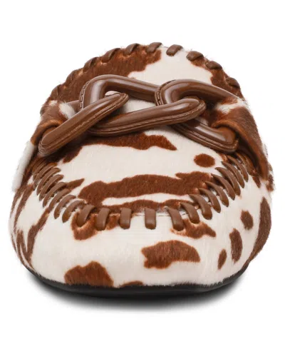 Anne Klein Women's Alora Square Toe Slip On Mules In Multi