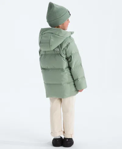 The North Face Big Boys Reversible Perrito Water-repellent Jacket In Green