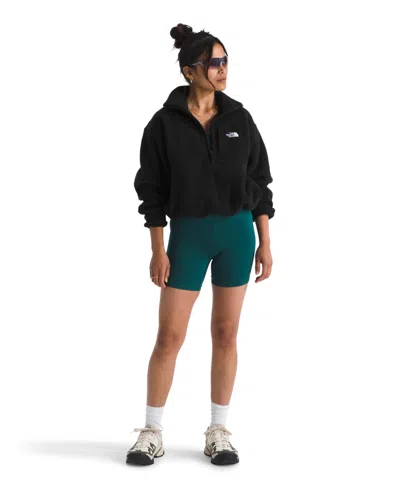 The North Face Yumiori Off-peak Half-zip Fleece Jacket In Black