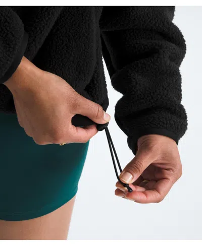 The North Face Yumiori Off-peak Half-zip Fleece Jacket In Black