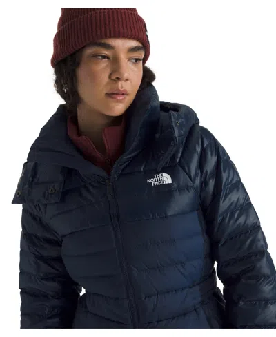 The North Face The Ruby Water Repellent 600 Fill Power Down Parka In Blue