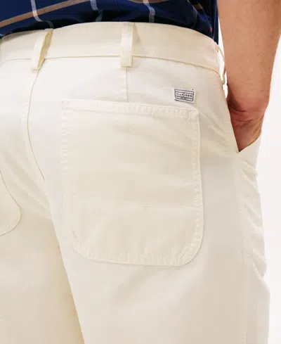 Tommy Hilfiger Men's Murray Canvas Carpenter Pants In White