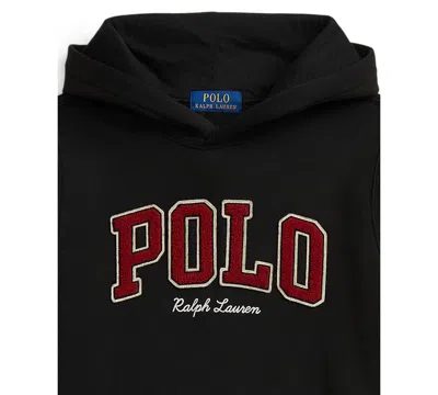 Polo Ralph Lauren Boys 8-20 Long Sleeve Hoodie In Black
