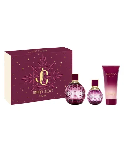 Jimmy Choo 3-pc. Fever Fragrance Gift Set In Transparent