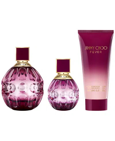 Jimmy Choo 3-pc. Fever Fragrance Gift Set In Transparent
