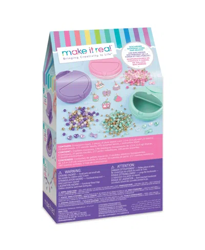 Make It Real Macaron Bracelet Maker Set In Pink