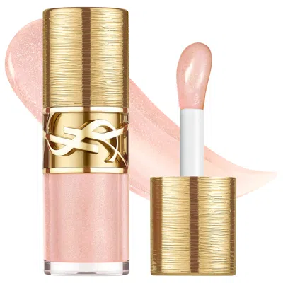 Saint Laurent Ysl Loveshine Plumping Lip Oil Gloss 100 Sparkling Dream 0.11 Oz/3.2 G In Pink