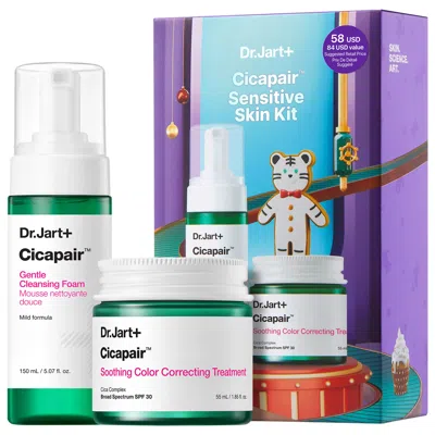 Dr. Jart+ Cicapair Sensitive Skin Gift Set For Redness And Barrier Repair In Multi