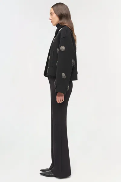 Simkhai Katya Embellished Jacket In Black