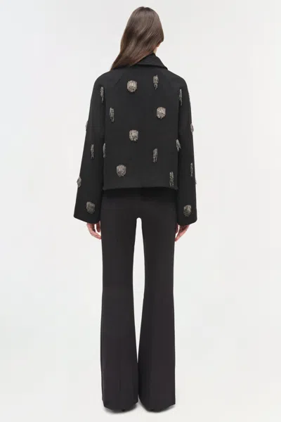 Simkhai Katya Embellished Jacket In Black