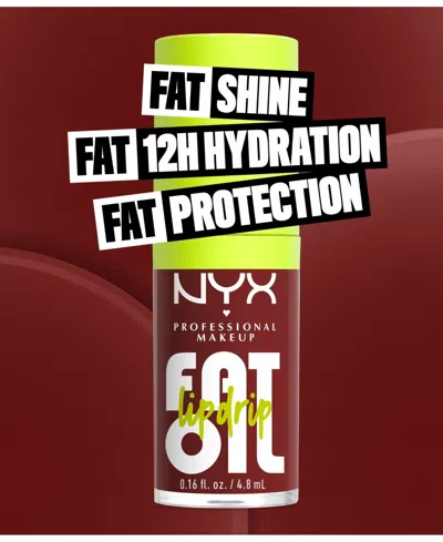 Nyx Professional Makeup Fat Oil Lip Drip 12h Hydration Non-sticky Finish Lip Gloss 4.8ml (various Shades) - Inside Scoop