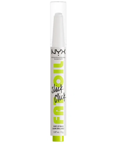 Nyx Professional Makeup Fat Oil Slick Click Vegan Lip Balm - Main Character