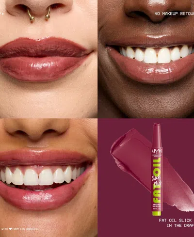 Nyx Professional Makeup Fat Oil Slick Click In Transparent