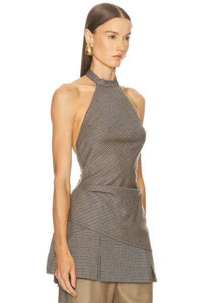 Mimchik Archer Top In Brown