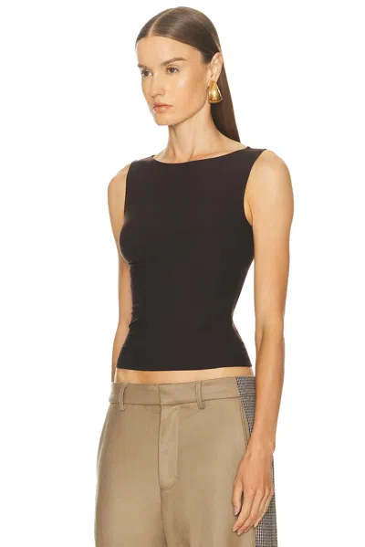 Mimchik Frankie Tank Top In Black