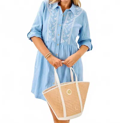 Lilly Pulitzer Shaela Mini Dress In Jacaranda Blue