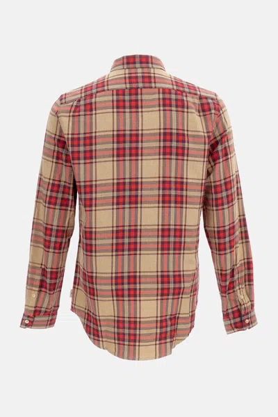 Paul Smith Men Multicolor Checked Shirt, M Luxury Shirts For Men Darveys In Red