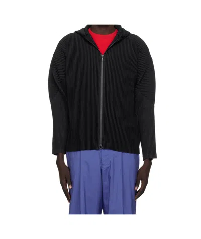 Issey Miyake Monthly Color June Hoodie In Black