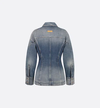 Dior Fitted Jacket In Blue