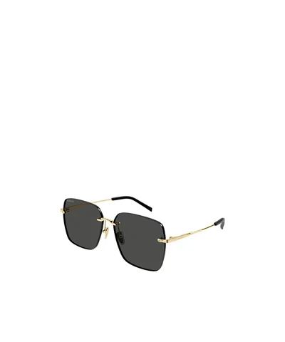 Gucci Gg1955sa Square-frame Sunglasses In Gold