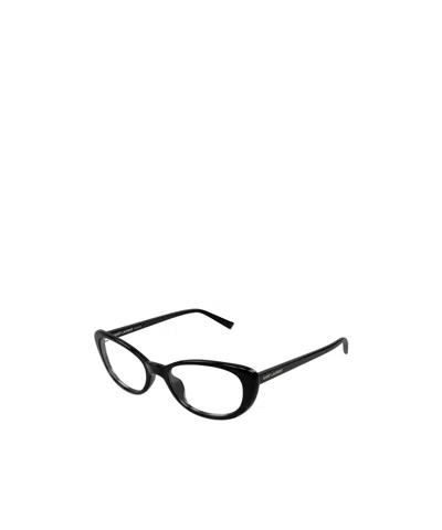 Saint Laurent Full-frame Plain Mirror In Black