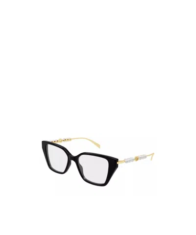 Gucci Gg1969o Linea Emblem Eyeglasses In Black