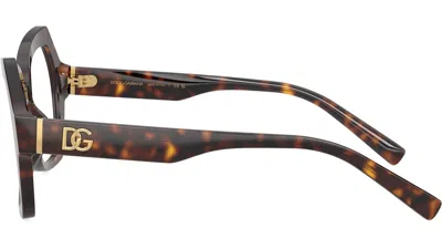 Dolce & Gabbana Full Frame Plain Mirror In Brown