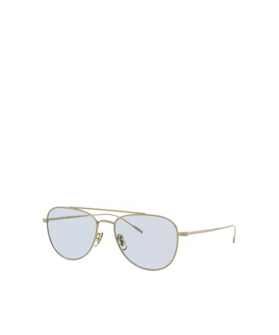 Oliver Peoples Geometric Plano Mirror In Gray
