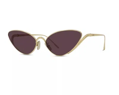 Loewe Lunettes De Soleil Shooting Star En Acier Inoxydable In Blue