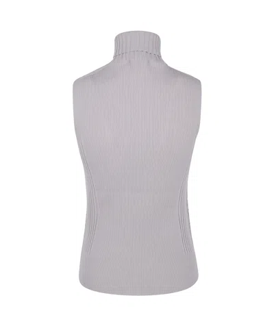 D Exterior D.exterior Rhombus Sequins Slim Top In Gray