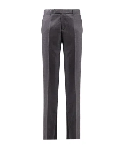 Dior Belt Loop Casual Pants In Black