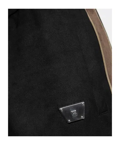 Misbhv Logo-embossed Track Pants In Black