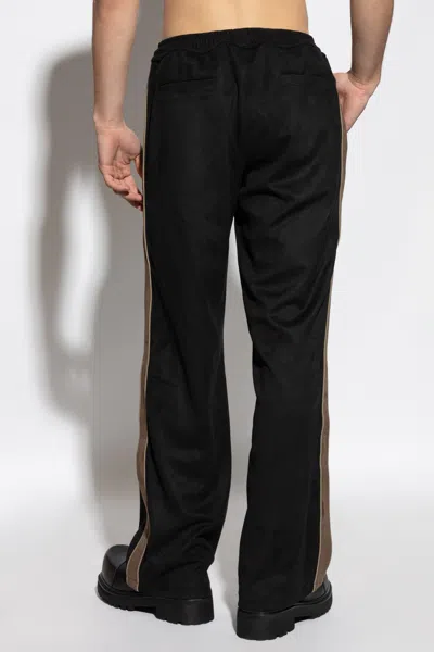 Misbhv Logo-embossed Track Pants In Black