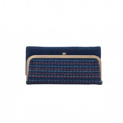 Hobo Women's Rachel Continental Wallet In Dark Denim In Blue