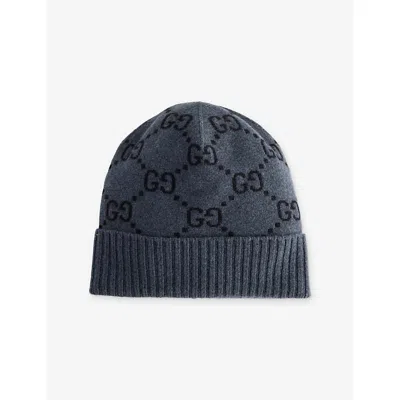 Gucci Cappello Cuffia In Blue
