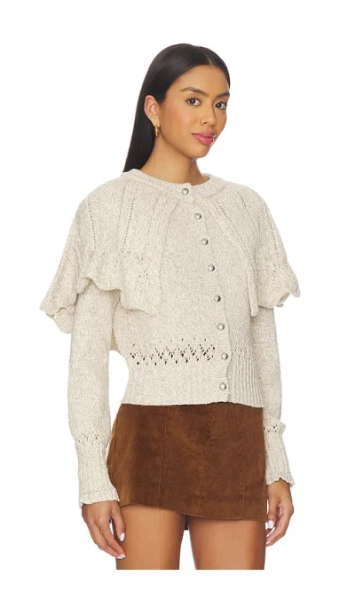 Free People Bali Cape May Sweater Natural Combo In Multi