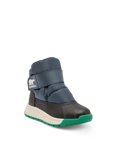 Sorel Unisex Whitney Iii Strap Boots - Toddler, Little Kid In Blue