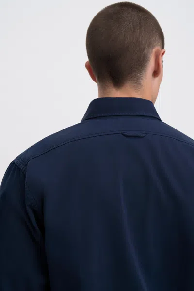 Filippa K Tailored Button Down Shirt In Blue