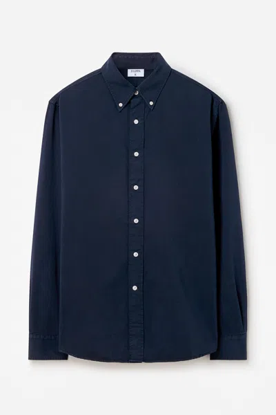 Filippa K Tailored Button Down Shirt In Blue