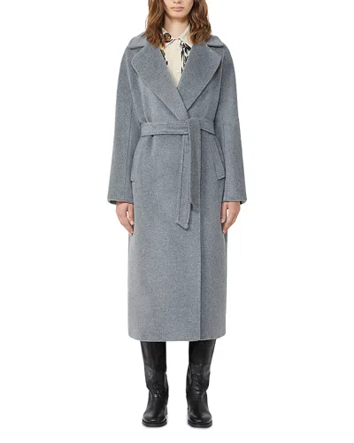 Weekend Max Mara Weekend 2 Tempera Belted Coat In Gray