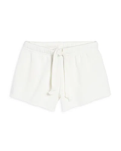 Katiejnyc Girls' Dylan Cut Off Shorts - Big Kid In White