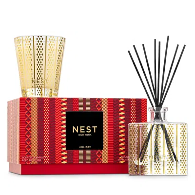 Nest New York Holiday Candle & Diffuser Set In Multi