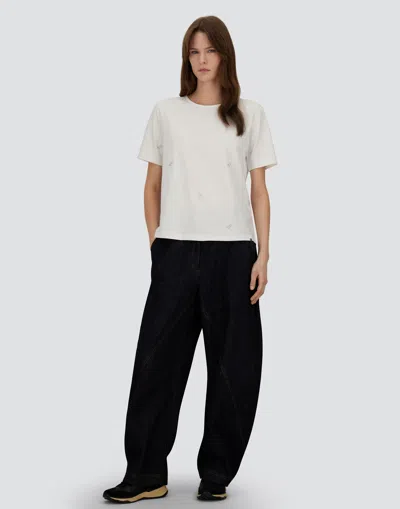 Herno T-shirt In Interlock�jersey In White